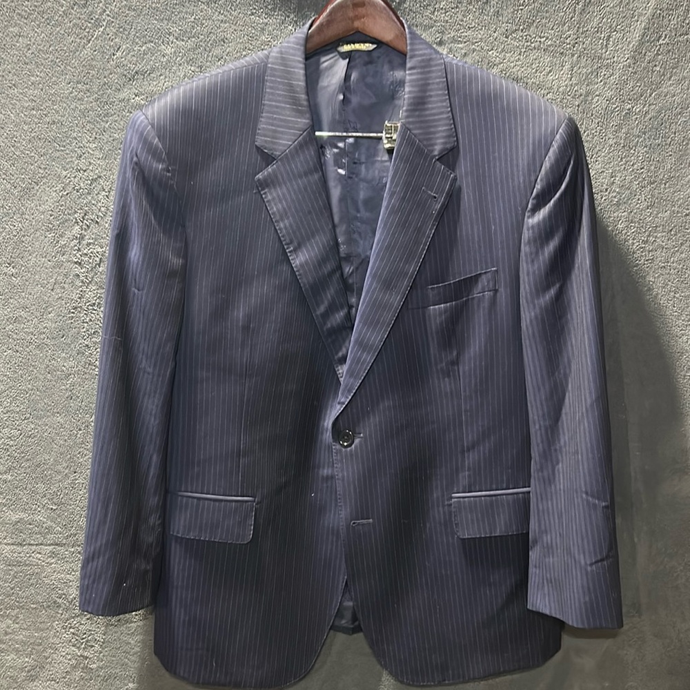 Great looking blue and stripped Jos a banks.